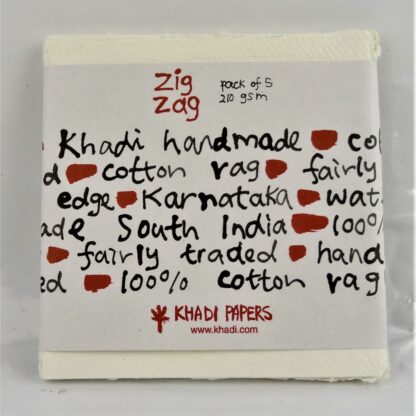 ZigZag Books 210gsm Pack of 5 - 15cm x 15cm